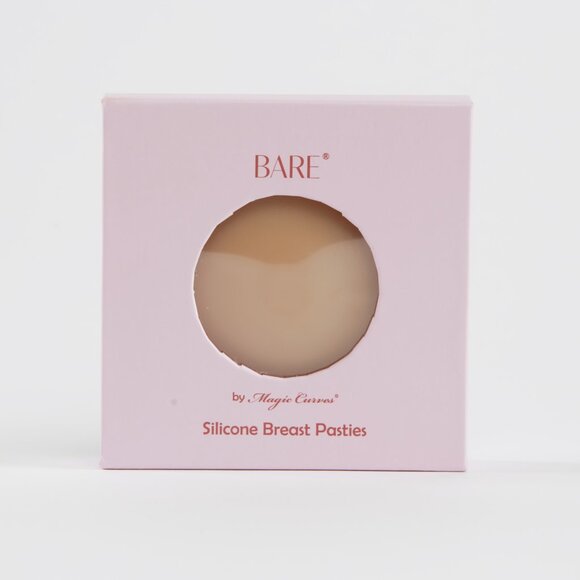 BARE by Magic Curves - (Dark Nude) Silicone Breast Pasties - Picture 2 of 8